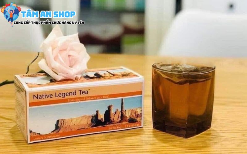 Thải độc huyết tương Native Legend Tea giúp gan khỏe mạnh
