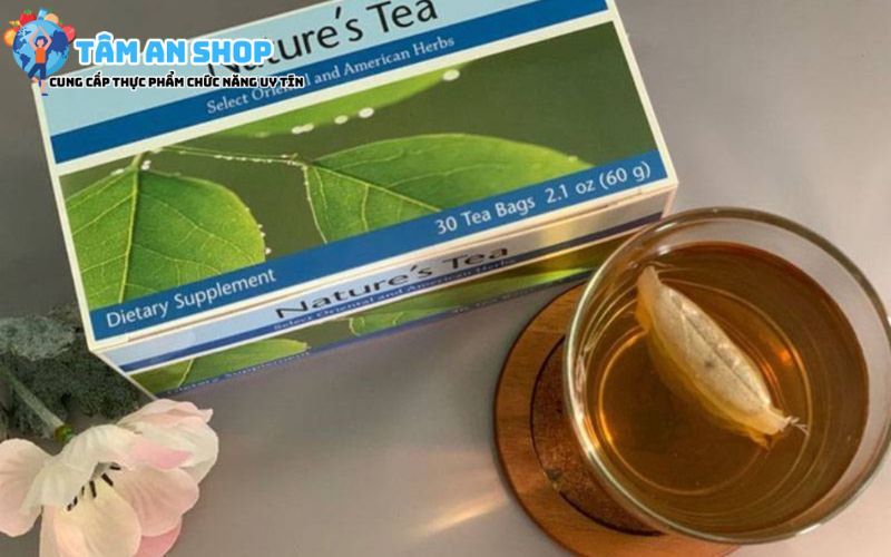 Trà thải độc Nature’s Tea làm giảm cholesterol
