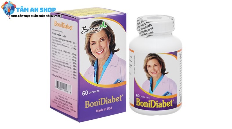 Viên uống hỗ trợ tiểu đường Bonidiabet