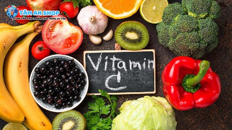 Vitamin C giúp chống lão hóa da