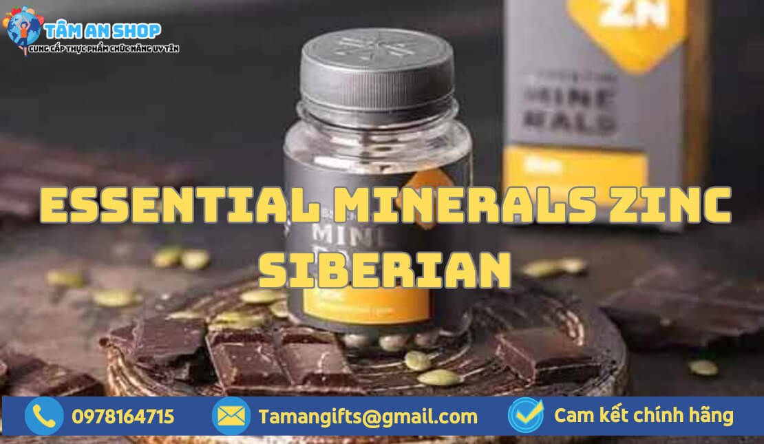Essential Minerals Zinc Siberian