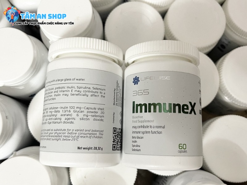 Hỗ trợ hệ miễn dịch Lifewise 365 Immunex