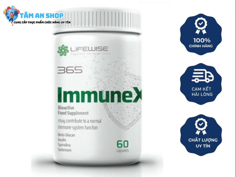 LifeWise 365 ImmuneX+ kích hoạt khả năng miễn dịch