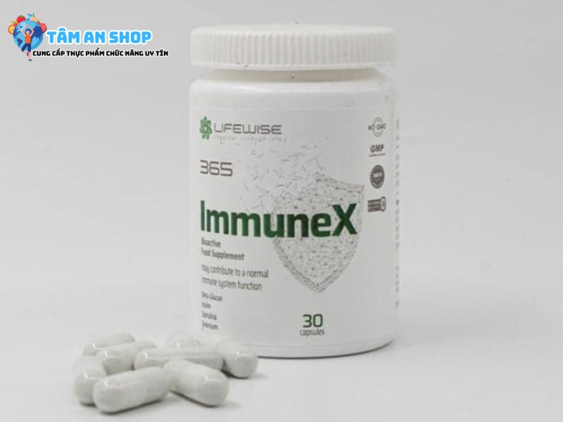 Lifewise 365 Immunex tăng cường hệ miễn dịch