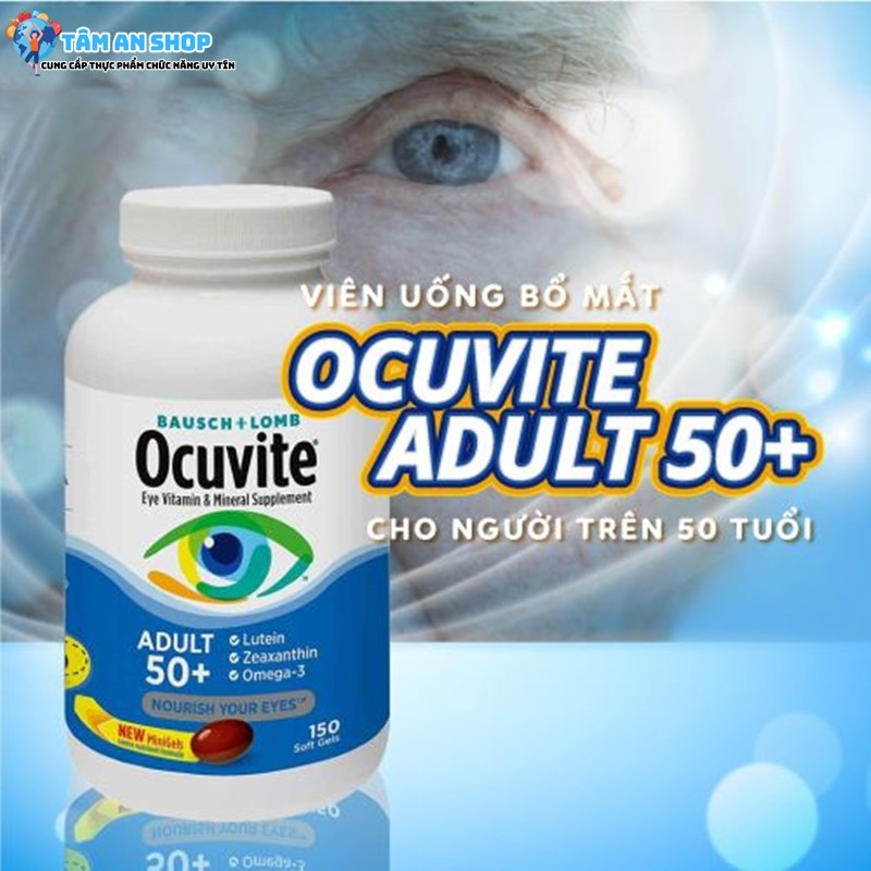Ocuvite Adult 50+ dành cho người già