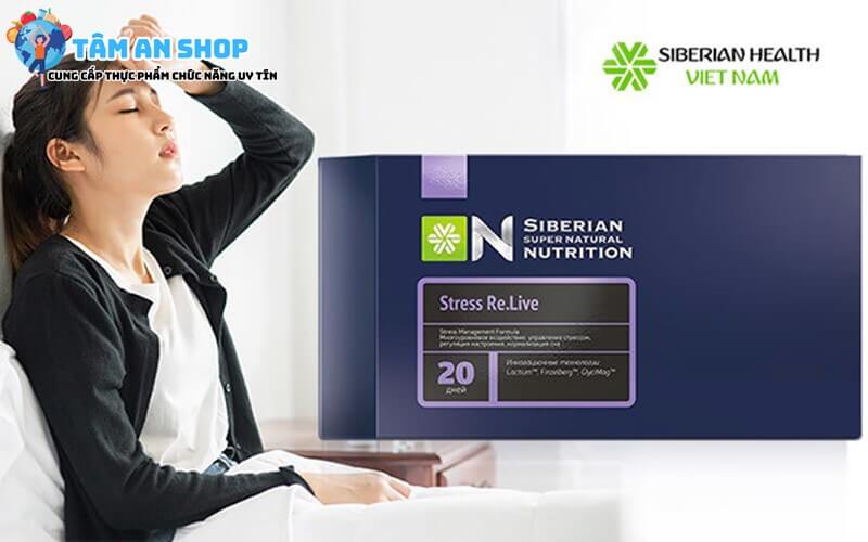 Đối tượng sử dụng Super Natural Nutrition Stress Re.live Siberian