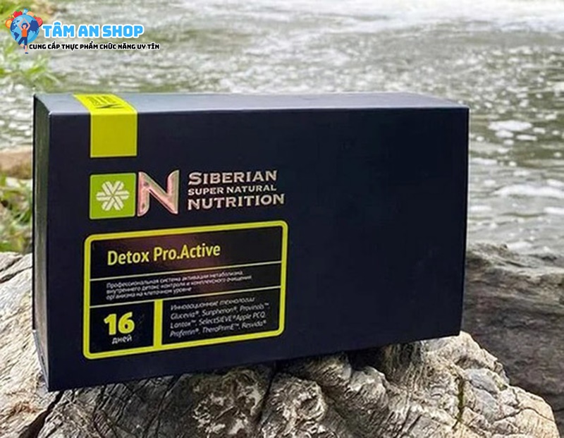 Giới thiệu về Super Natural Nutrition 3 Detox Pro Active Siberian
