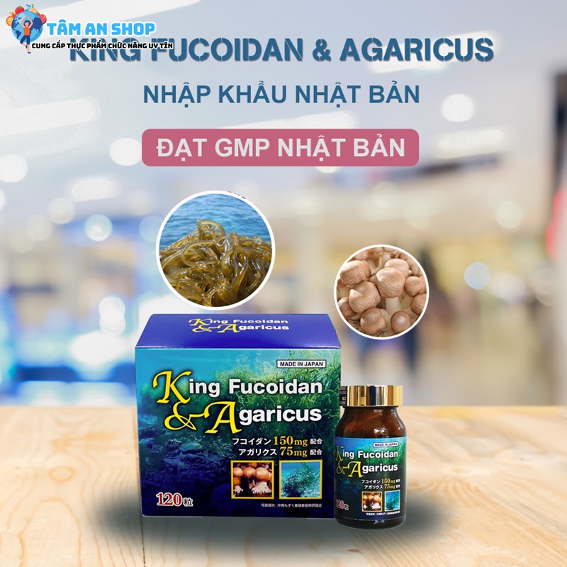 King Fucoidan giúp cải thiện sức khỏe