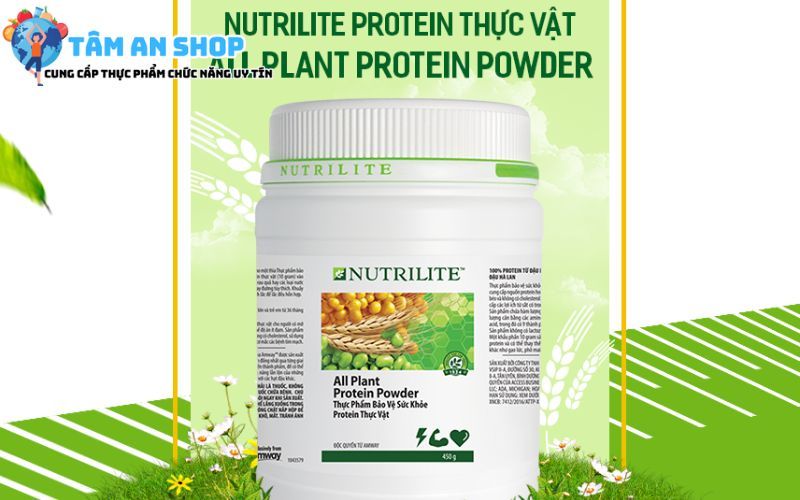 Nutrilite Plant Protein Powder giúp chống lão hóa
