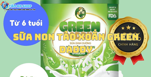 Sữa non tảo xoắn Green Daddy