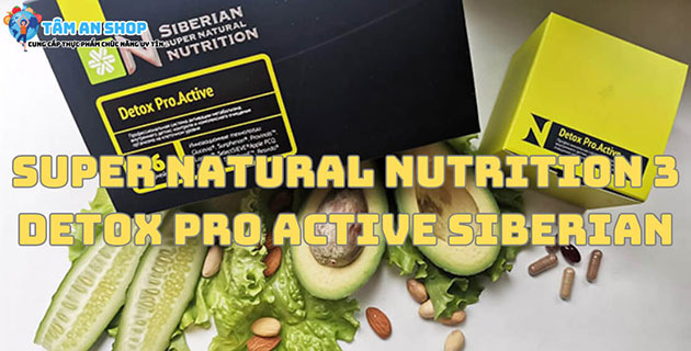 Super Natural Nutrition 3 Detox Pro Active siberian