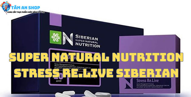 Super Natural Nutrition Stress Re.live Siberian