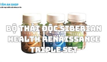 Bộ thải độc Siberian Health Renaissance Triple Set