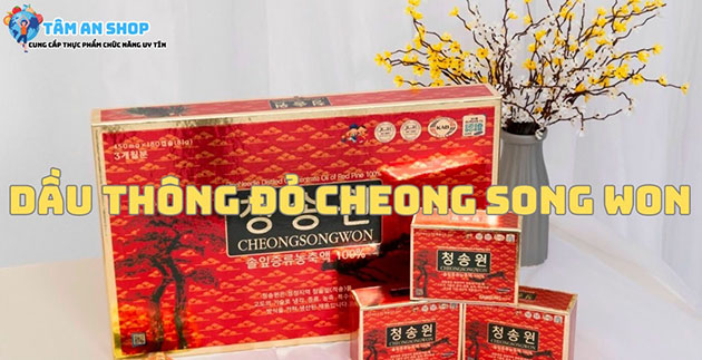 Dầu thông đỏ Cheong Song Won