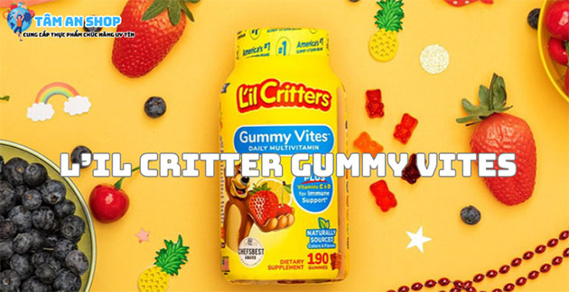 Kẹo dẻo L’il Critter Gummy Vites