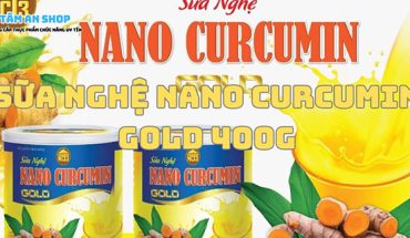 Sữa Nghệ Nano Curcumin Gold 400g