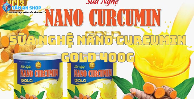 Sữa Nghệ Nano Curcumin Gold 400g