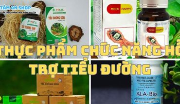 Thực phẩm chức năng hỗ trợ tiểu đường