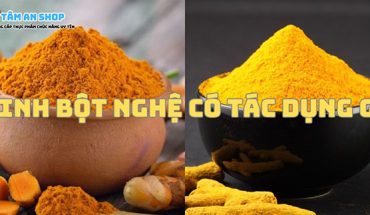 Tinh bột nghệ có tác dụng gì