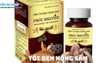 Tỏi đen hồng sâm