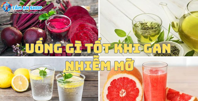 Uống gì tốt khi gan nhiễm mỡ